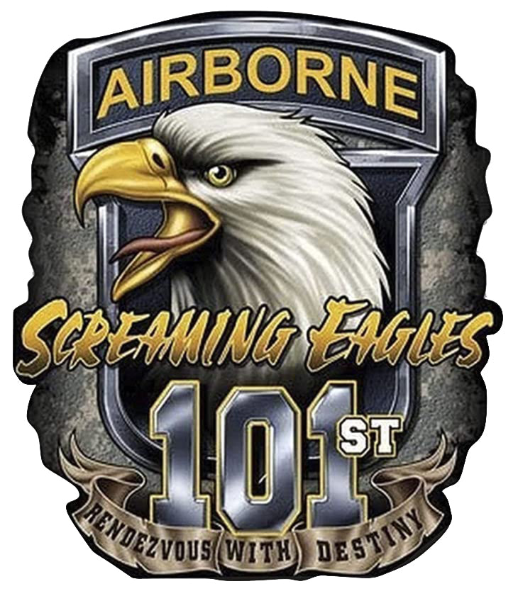 U.S. Army 101st Airborne Screaming eagles Decal