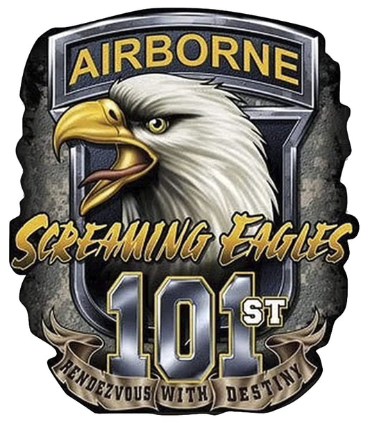U.S. Army 101st Airborne Screaming eagles Decal
