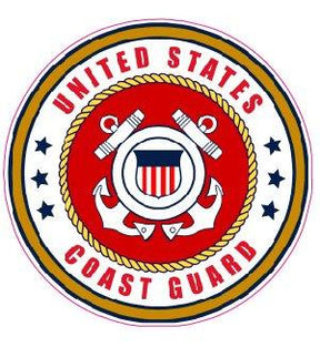 Coast Guard Decal | High Quality Military & Veterans Decals – American ...