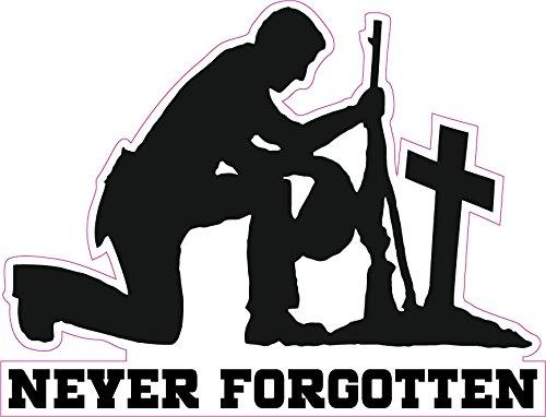 Never Forgotten Decal - Military and Veterans Decals, Military decals, military stickers, Never Forgotten Decal, woo_import_1 | American Patriots Decals | High Quality Military and Veterans Die-Cut Decals