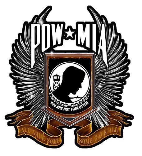 POW MIA All Gave Some Some Gave All Decal - automotive decals, automotive stickers, bumper decals, bumper stickers, decals, Military and Veterans Decals, Military decals, military stickers, POW MIA All Gave Some Some Gave All Decal, vehicle decals, Vehicle stickers, window decal, window decals, window sticker, window stickers, woo_import_1 | American Patriots Decals | High Quality Military and Veterans Die-Cut Decals
